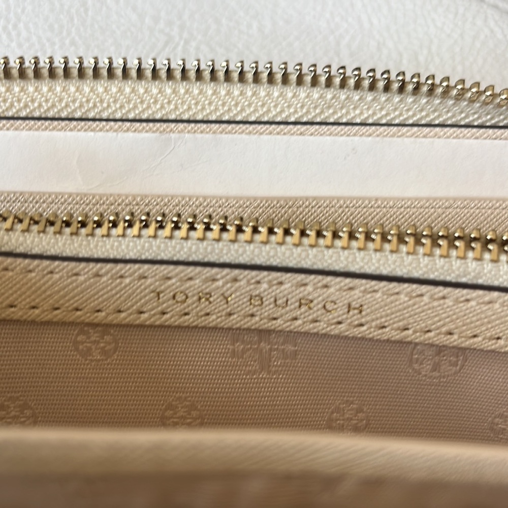 NWT 🏵️ Tory Burch Emerson Embroidery L Zip Continental Wallet - Picture 11 of 12